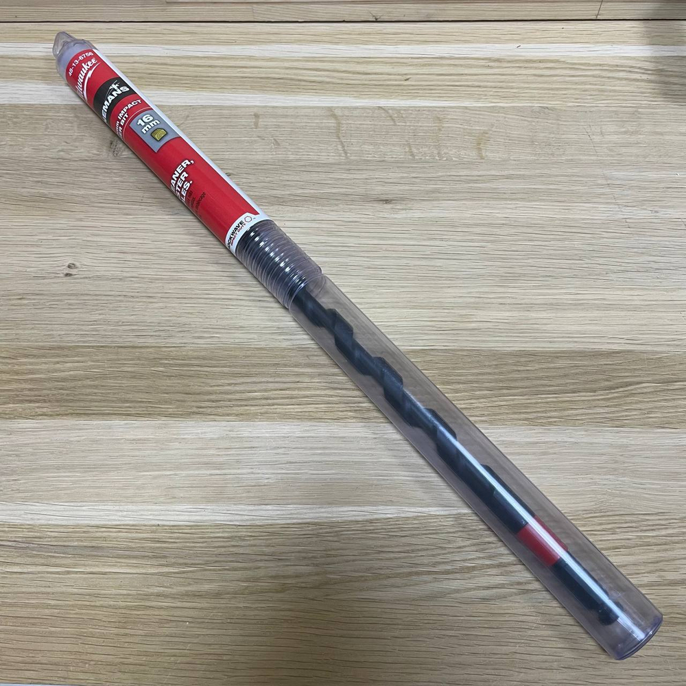 Новинка! Сверло спиральное по дереву Impact Linemans 16 x 460 мм хвостовик 11 мм Hex GEN II Milwaukee 48136756