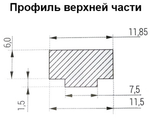 РАСПРОДАЖА ХИТ! Струбцина одноручная быстрозажимная Mini Quick T-Track 22 см 600 N для работы с шинами Piher 52103 М00013379