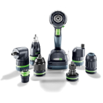 Аккумуляторная ударная дрель - шуруповёрт QUADRIVE TPC 18/4 5,0/4,0 I-Plus FESTOOL 577651