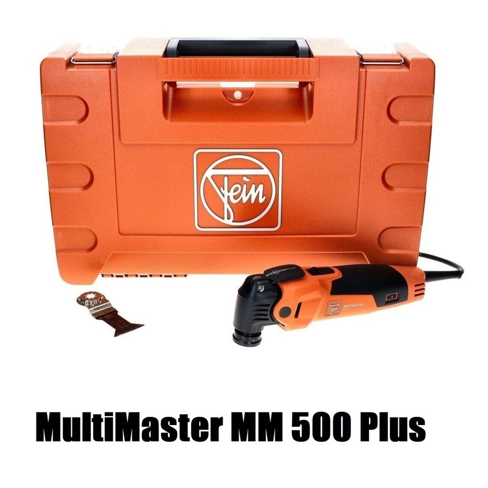 Инструмент универсальный 350 Вт MultiMaster MM 500, полотно E-CUT 44 мм в кейсе 7 229 67 62 00 0 Fein 72296762000