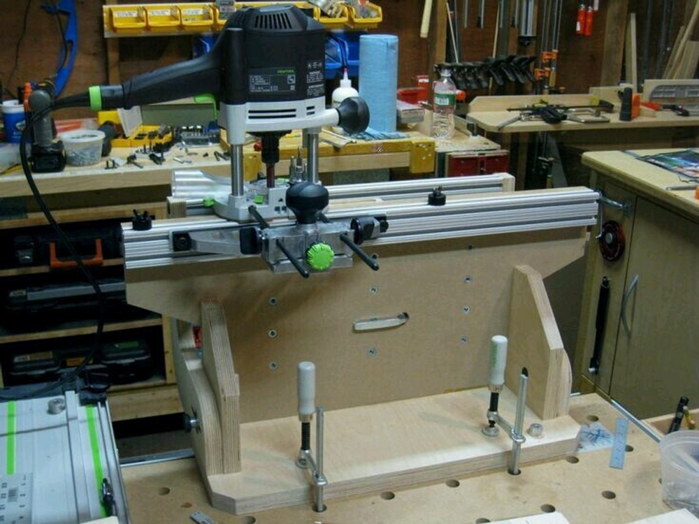 Многофункциональный стол для мастерской - идея стола Festool MFT 3