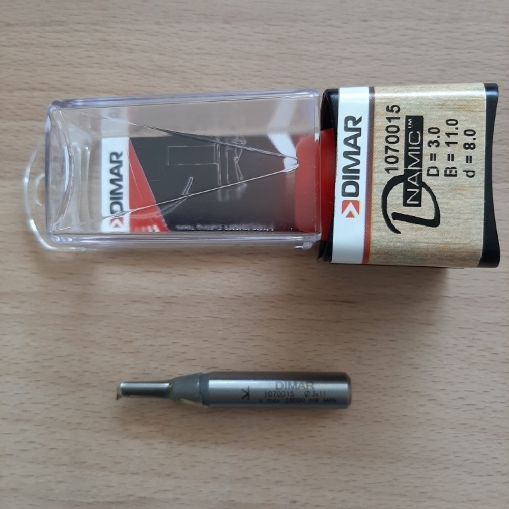 Фреза пазовая DIMAR 3.0 x 11.0 x 51 x 8 1070015