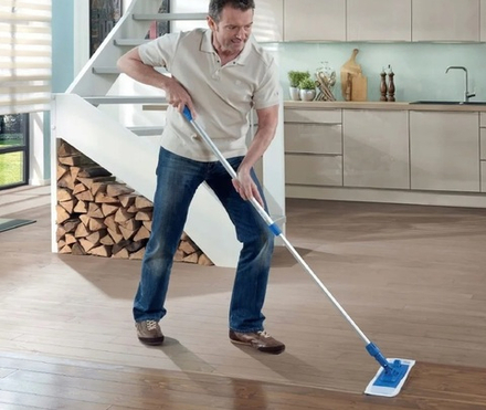 Высокоэффективный моющий концентрат с натуральными ингредиентами Osmo 8016 5 л для регулярной очистки и ухода за полами Wisch-Fix для внутренних работ 13900038