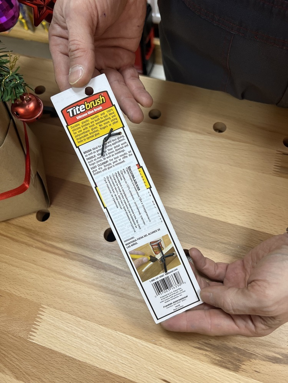 ХИТ! Кисть для клея щетина силикон, ручка пластик Titebrush Titebond TB16330