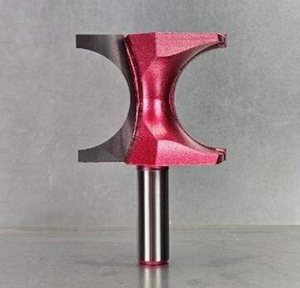 Новинка! Фреза PROCUT бычий нос (Катушка) R=19 D=54 x 47.6 H=38.1 S=12 для создания красивых закруглённых торцов полок, ступеней и подоконников 330203P