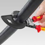 Кабелерез 320 мм с трещоткой, 60 мм (600 мм2, MCM 1200) 95 32 320 KNIPEX KN-9532320