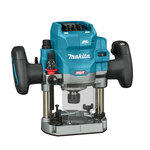 ЛЕТО ВЫГОДНЕЕ! Фрезер погружной аккумуляторный Makita XGT 40V BL AWS XPT, цанга 6, 8, 12 мм, глубина погружения 0-60 мм, 8000-25 000 об/мин, плавный пуск RP001GZ