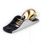ХИТ! Рубанок N 102 Low Angle Block Plane для торцов и сучковатой древесины, доводки ласточкиных хвостов и др. высокоточных столярных работ GOLDRATIO М00023641