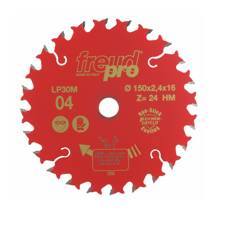 Новинка! Диск пильный универсальный FREUD PRO LP30M 150 х 16 мм, Z=24 по дереву LP30M004