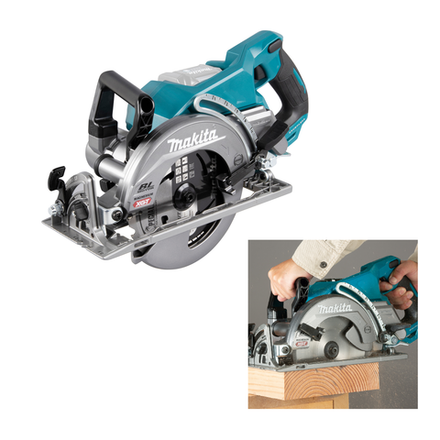СУПЕР ЦЕНЫ! Аккумуляторная дисковая пила Makita XGT BL 40В, 6400 об/мин, диск 185 мм RS001GZ