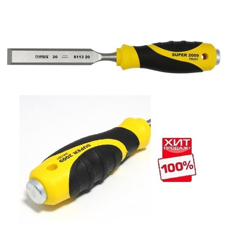 ЦЕНЫ НИЖЕ ХИТ! Стамеска плоская с ручкой 32 мм NAREX SUPER 2009 LINE PROFI 811332