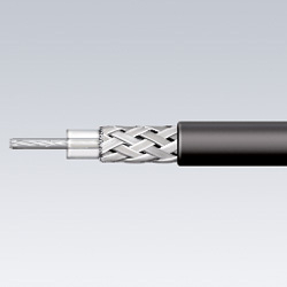 Стриппер 105 мм для коаксиального кабеля, RG 58 / 59 / 62, SB KNIPEX KN-166005SB