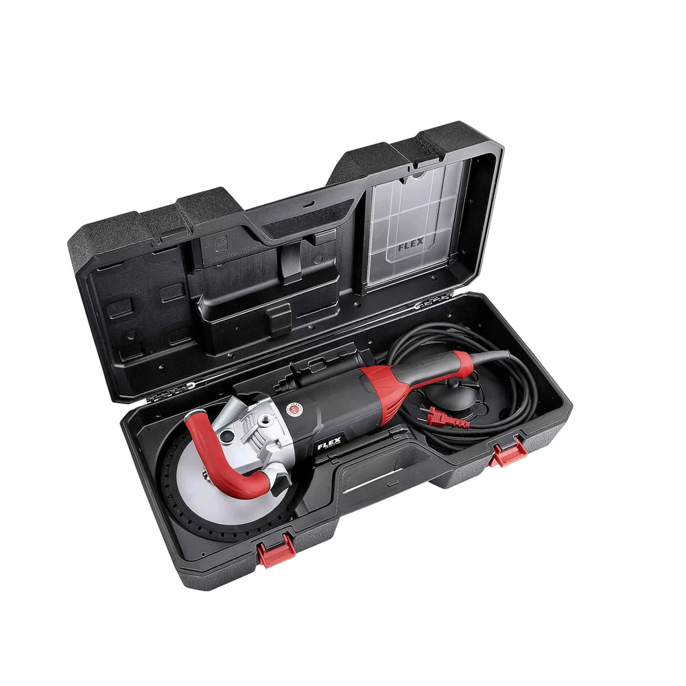 Новинка! Шлифовальная машина FLEX LD 24-6 180 Kit Turbo-Jet 2,4 кВт, диск 180 мм, в кейсе, шлифовка без пыли, по бетону санации 420514