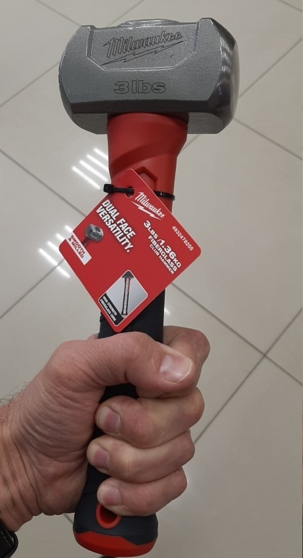 ХИТ! Кувалда две грани 1,36 кг Milwaukee 3LBS 4932478255