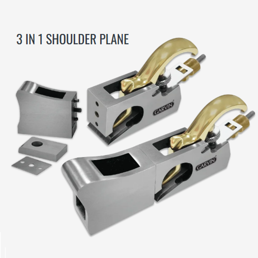 Новинка! Рубанок - зензубель 3 in 1 Shoulder Plane 150 мм, лезвие 27 мм GARVIN SWW-8836