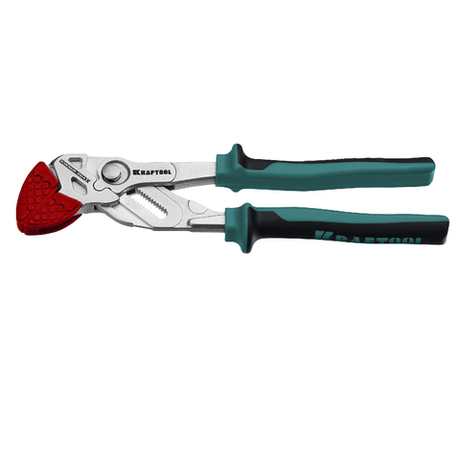 Новинка! Клещи переставные - гаечный ключ KRAFTOOL Vise-wrench 250 мм, 2-х компонентные рукоятки, быстрая настройка нажатием кнопки, принцип трещетки 22067