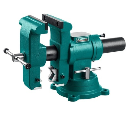 Тиски слесарные 3D-Steel 150 мм KRAFTOOL 32704-150