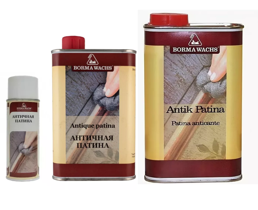 ХИТ! Патина античная Antique Patina 500 мл для внутренних работ Borma 3560
