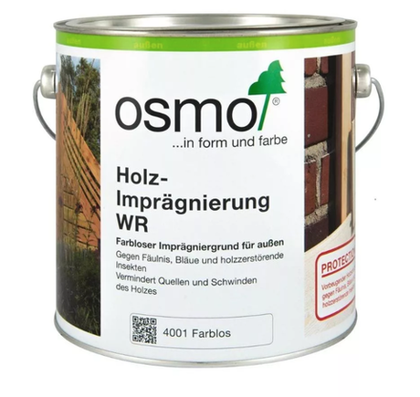 Новинка! Защитная грунтовка для древесины для наружных работ Osmo 4001 антисептик 25 л Holz-Impragnierung WR Osmo-4001-25 13800003