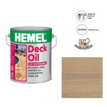 Масло для террас для наружных работ Deck Oil Серый базальт, 2,5 л 3114H HEMEL 311425