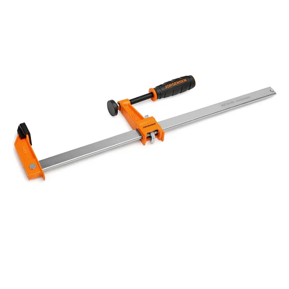 Новинка! Струбцина стальная PONY JORGENSEN F-образная Heavy Duty 75 / 450 мм 3718-HD