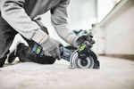 Аккумуляторная алмазная ручная отрезная система с УШМ FESTOOL DSC-AGC 18-125 FH EB-Basic 576829