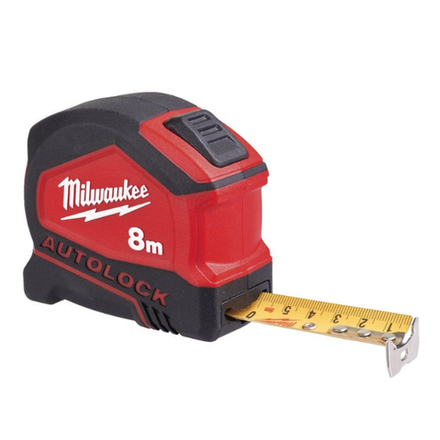 Рулетка MILWAUKEE Autolock 8 м / 25 мм 4932464664
