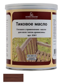 Масло тиковое (тара 1 л) цвет 12054 (палисандр) для внутренних и наружных работ Borma EN0361-M12054