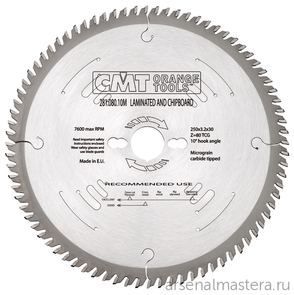 Диск пильный 200 x 30 x 3,2 / 2,2 10гр TCG Z64 CMT 281.064.08M