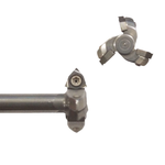 Новинка! Насадка - фреза дисковая резчицкая Manpa Carving Bits, треугольные пластины, D 16 мм, хвостовик 6,3 мм М00018389