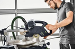 Комплект PRO-MOB профессиональных инструментов Festool для выездных работ: Пила погружная с шиной-направляющей TS 55 577010, Торцовочная пила с протяжкой KAPEX KS 60 561728, Вертикальный фрезер OF 1400 576207, Аккум. Дрель - шуруповёрт TXS 18 C 3,0 576895, Эксц. шлифмашинка ETS EC 150/5 EQ 575043, Пылеудаляющий аппарат CTL MIDI I CLEANTEC 574832, Мобильный многофункц. верстак MW 1000 со столом TSB/1-MW 1000 203802 N087-7AM