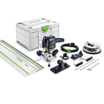 Комплект OF 1010 REBQ-FS-Set+BOX Вертикальный фрезер OF 1010 в Sys3, боковой упор, устройство на шину - направляющую, шина - направляющая FS 800/2, Кассета с фрезами, дополнительная оснастка в систейнере FESTOOL 578053