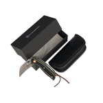 Новинка! Нож японский складной Tojiro Hatamoto, дамасская сталь VG-10 110 слоев, 1000 грит, рукоять G10, клинок 78 мм HFK-2459