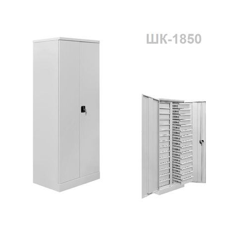 Новинка! Шкаф для комплектующих 1850 х 820 х 450 мм, 30 выдвижных ящиков Gresson общепромышленное исполнение ШК-1850