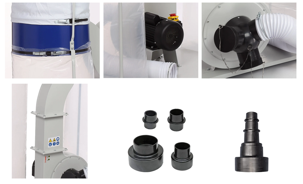 ХИТ! Установка вытяжная BELMASH DC3900/380 2,2 кВт Объем стружкосборника 190 л D093A