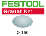 Шлифовальный материал на сетчатой основе FESTOOL Granat Net STF D150 P80 GR NET/50 50шт 203303