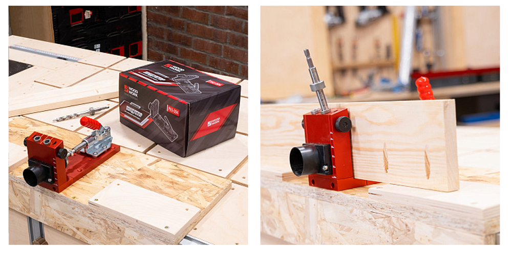 Новинка! Кондуктор для соединений под углом Woodwork Pocket-Hole настольная версия (аналог Kreg Jig) PHJ-004