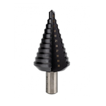 Новинка! Сверло ступенчатое по металлу ZALTAR HSS TiAlN, D 9-36 мм, S=12, прямая канавка, трёхплоскостной хвостовик ZA-50069