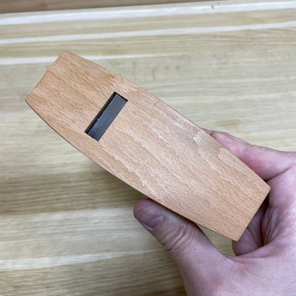 Рубанок традиционный фартучный ПЕТРОГРАДЪ 150 x 45 мм лезвие 30 мм М00015805