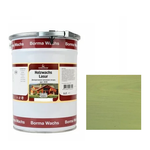 ЧЕРНАЯ ПЯТНИЦА! Декоративная ВОСКОВАЯ лазурь / Масло для фасадов Borma Holzwachs Lasur 5 л цвет 132 олива, наружные и внутренние работы R3330-3