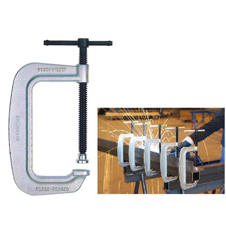 Новинка! Струбцина C - образная BESSEY SC 120 / 85, 22 кН BE-SC120