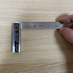 ХИТ! Угольник японский малый с упором с разметкой Matsui 100 мм 112 х 70 мм DICTUM 718635 М00018086