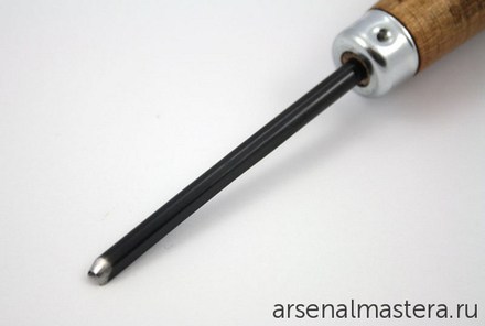 Резец для резьбы по дереву и линолеуму полукруглый 3 х 70 мм (Штихель полукруглый) Narex 8233 00 823300