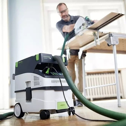 Пылеудаляющий аппарат CTM MIDI I CLEANTEC объём резервуара 15 л, пылесборника 12,5 л FESTOOL 574822