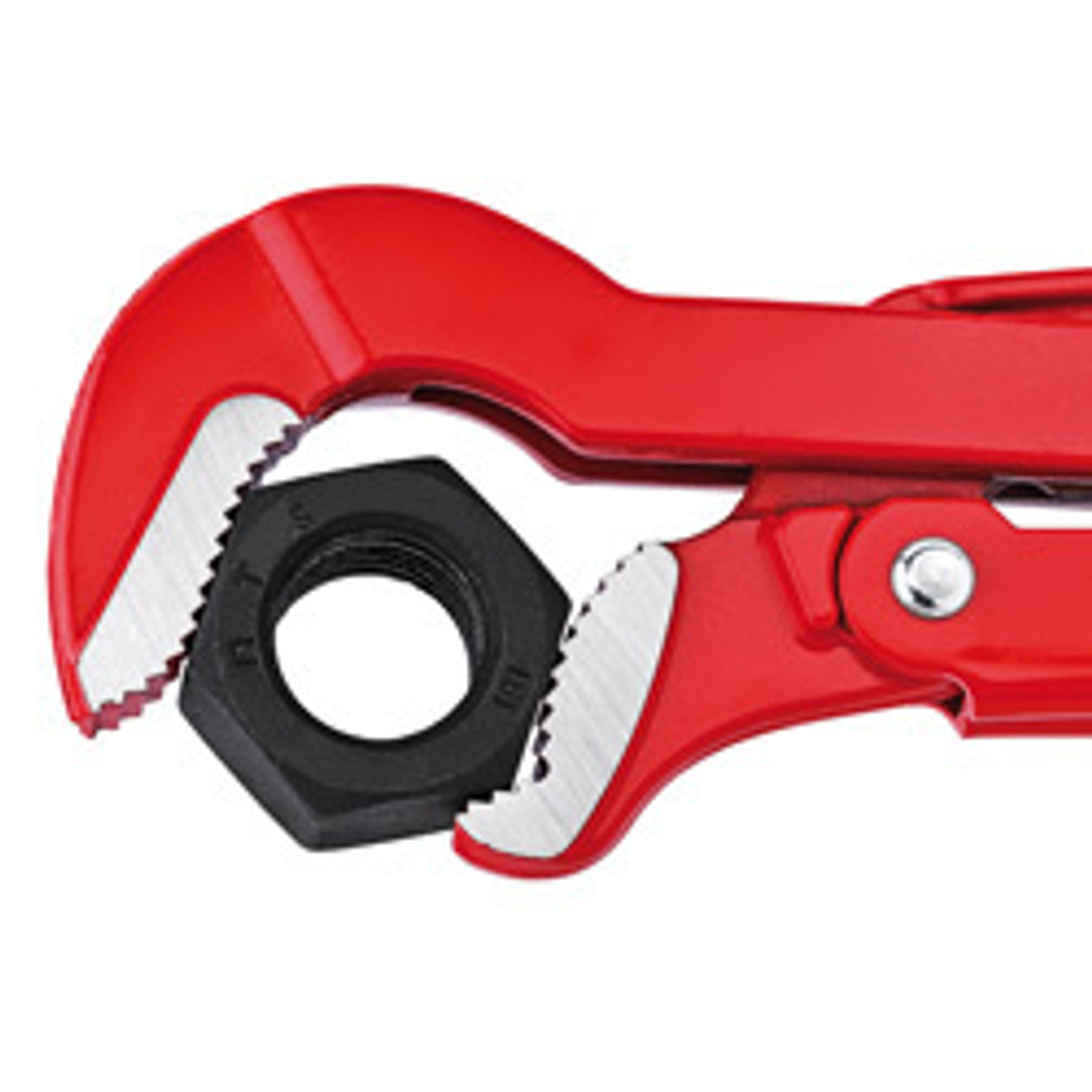 Ключ трубный 245 мм, 1/2", S-образные губки, зев 35 мм KNIPEX KN-8330005
