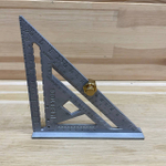 Новинка! Угольник метрический с упорами KRAFTOOL 170 мм, Кровельный 5-в-1 для плотника и столяра 3441-17