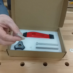 ХИТ! Прижим для установки в T-образный паз Woodwork CLM-001