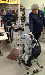 ХИТ! Торцовочная пила с протяжкой FESTOOL KS 120 REB KAPEX 575302