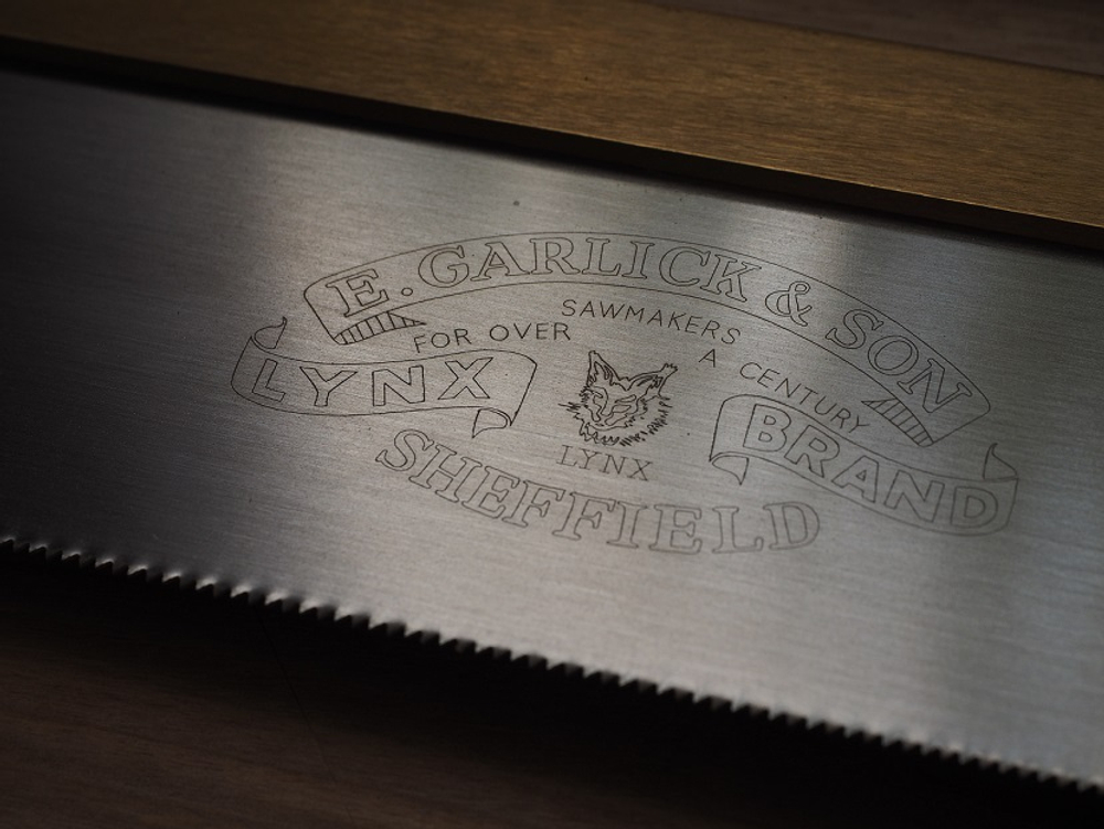 ХИТ! Английская пила столярная обушковая Garlick/Lynx Tenon Cross Cut 254 мм / 10 дюйм TF LTB10 Thomas Flinn М00005117