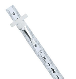 ХИТ! Линейка с точной гравированной шкалой с клипсой Shinwa 15 см 14249 М00011421